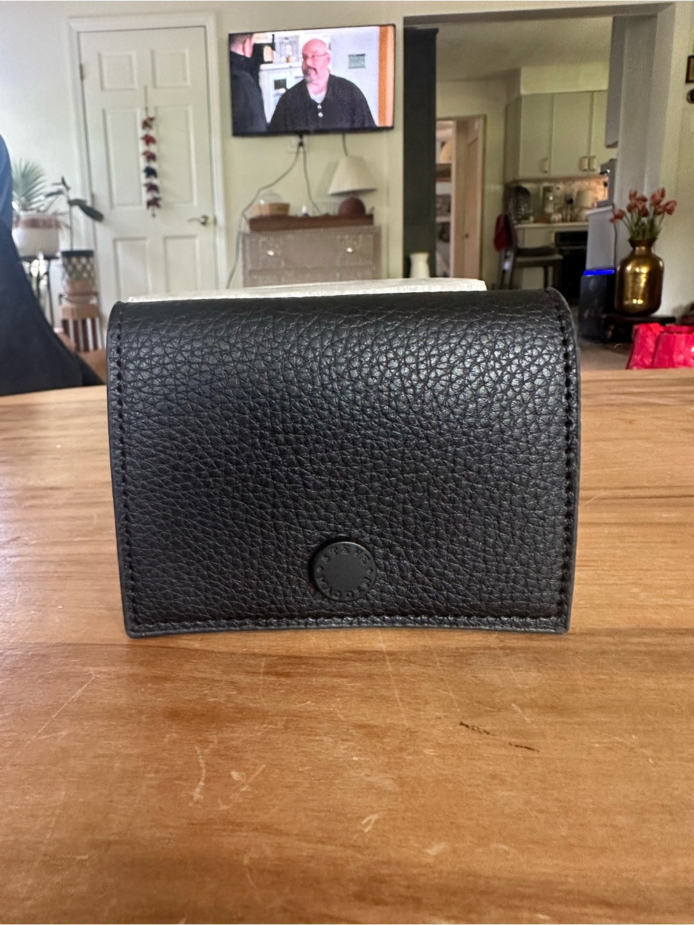 Steve Madden Black card holder like new